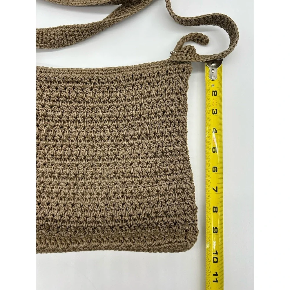 The Sak Crochet Crossbody Bag‎ Cottage Core Brown Boho Rustic